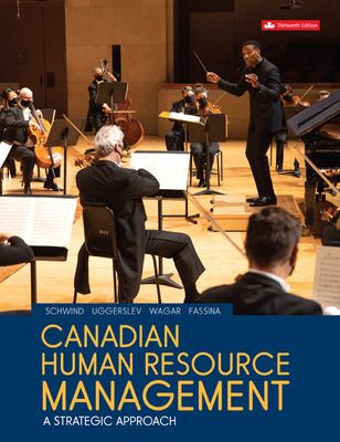 Canadian Human Resource Management